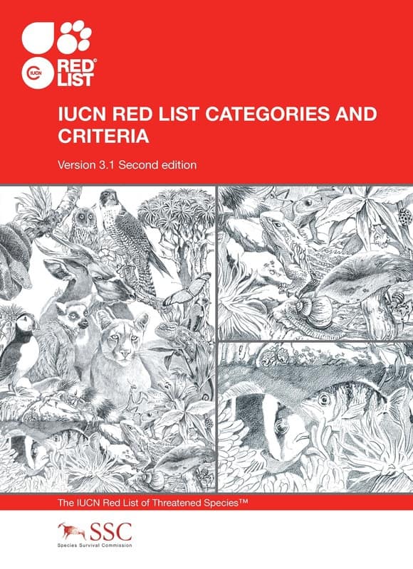 The IUCN Red List Categories and Criteria for threatened species.