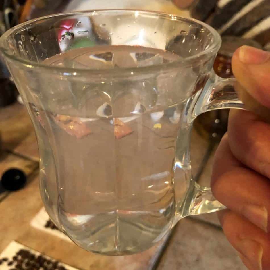 Cup of water